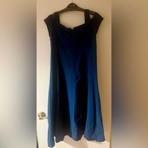 Luna Luz Elegant Blue Women's Dress